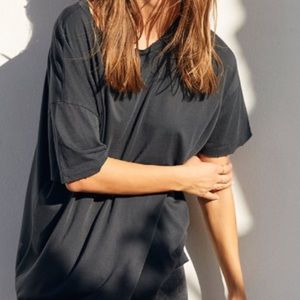 Aerie Distressed Boyfriend tee